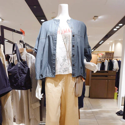 【夏のおでかけにぴったり】リラックス感とカラーを楽しむ3スタイル【店舗ディスプレイ＆スタイリング紹介　NO.12】