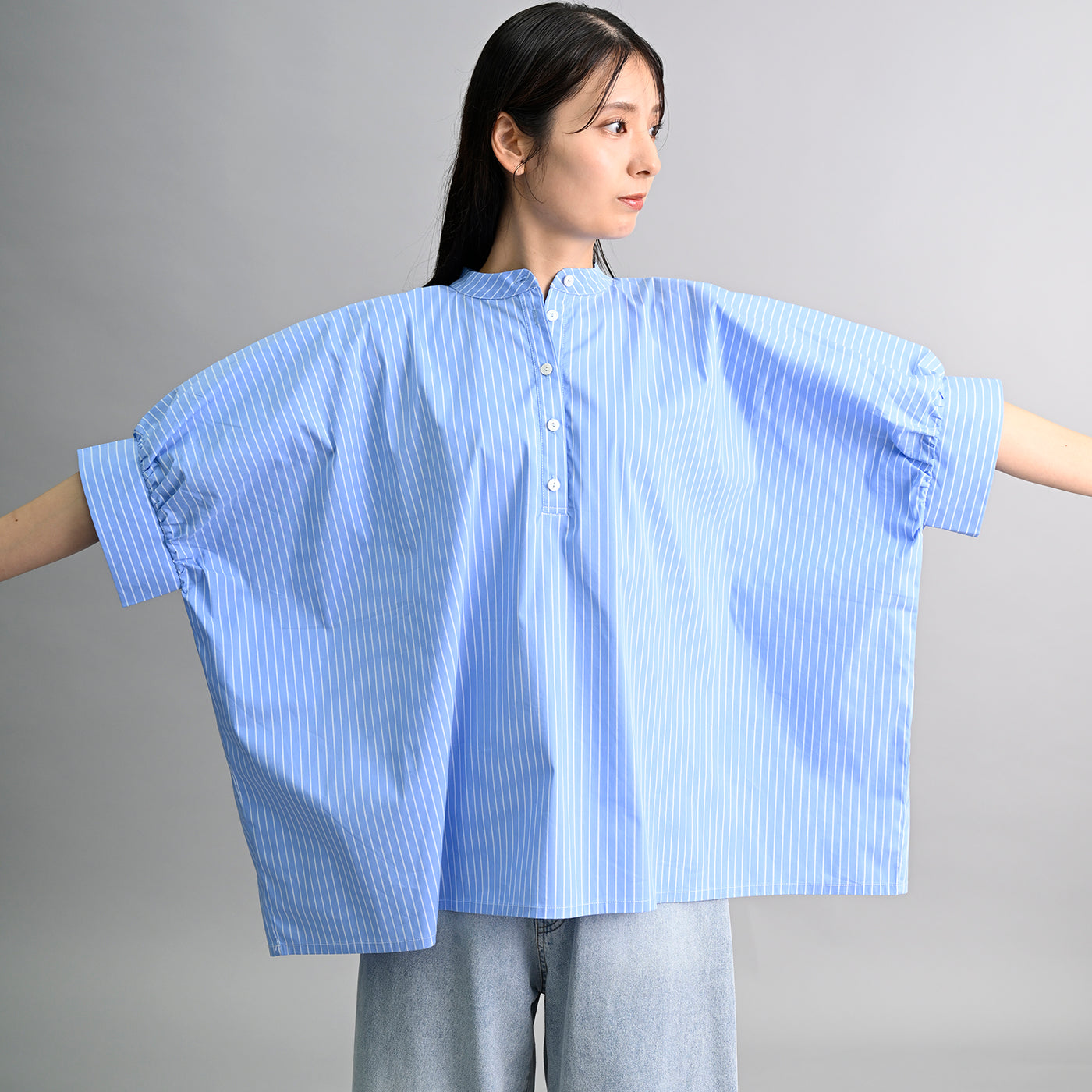 【新商品】ボックスシルエットブラウス