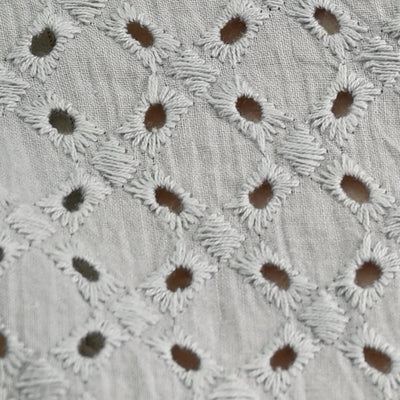 【新商品】ボイル刺繍コットンレースブラウス
