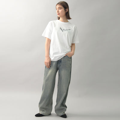 ボックスロゴプリントTシャツ