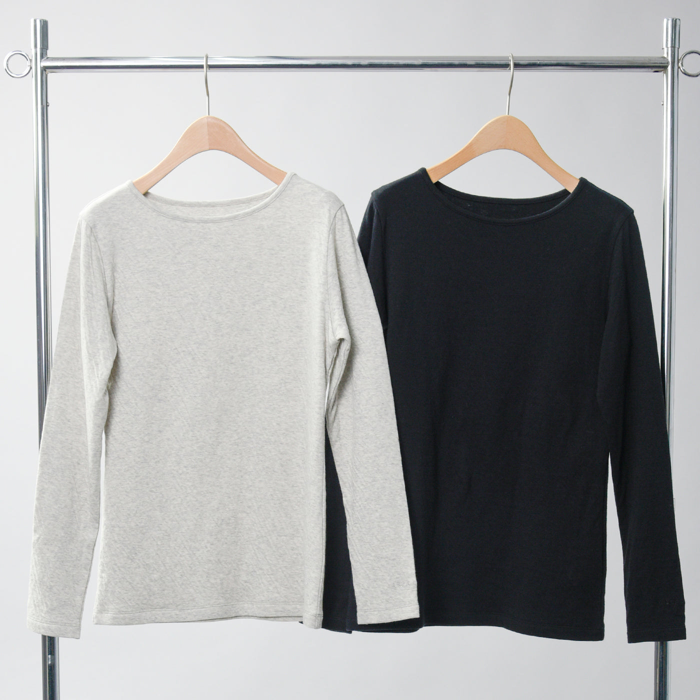 接結クルーネックL/TEE