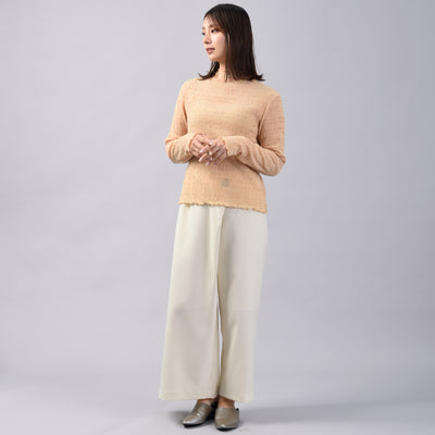 【新商品】シアーシャーリングハイネックカットソー