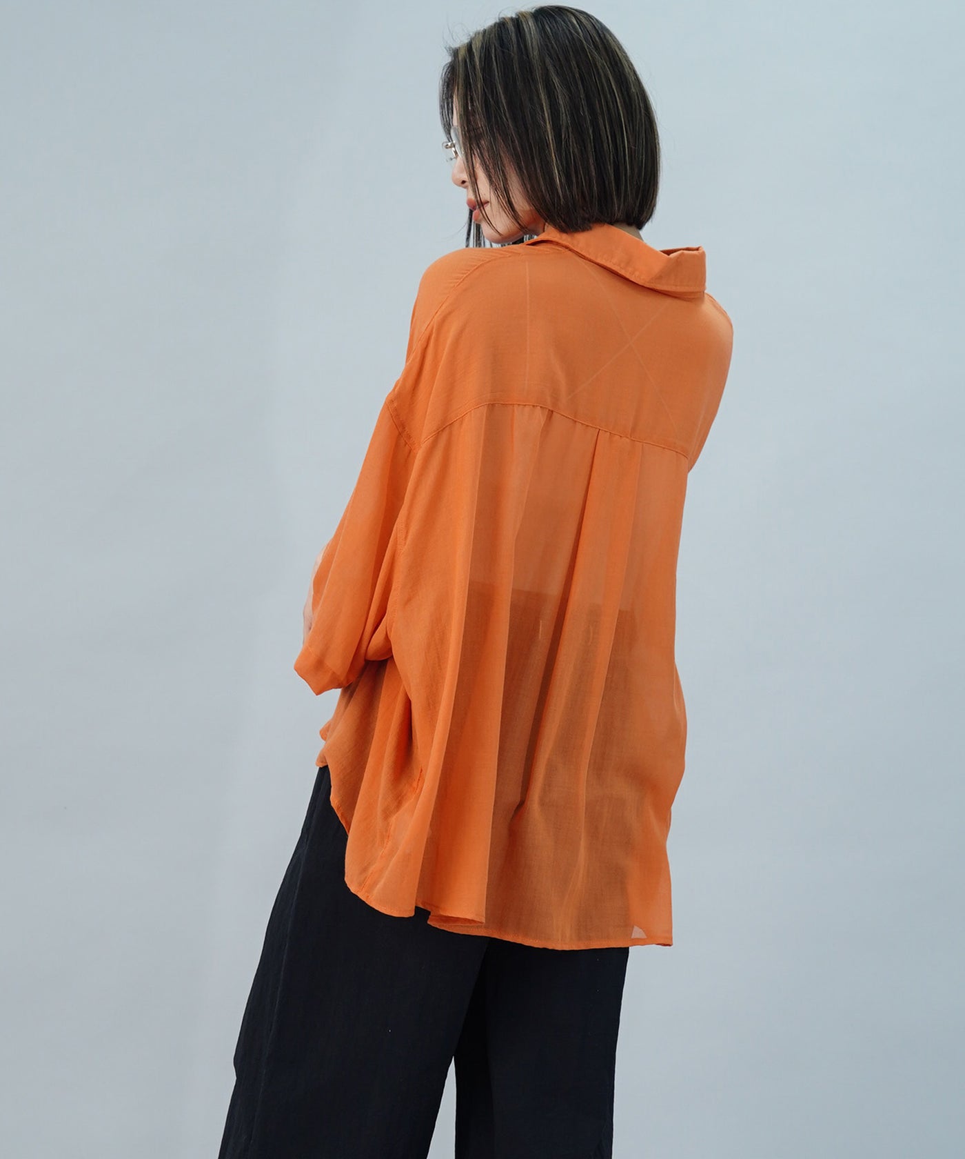 【ONLINE SHOP 限定価格】綿タッチポリエステルブラウス