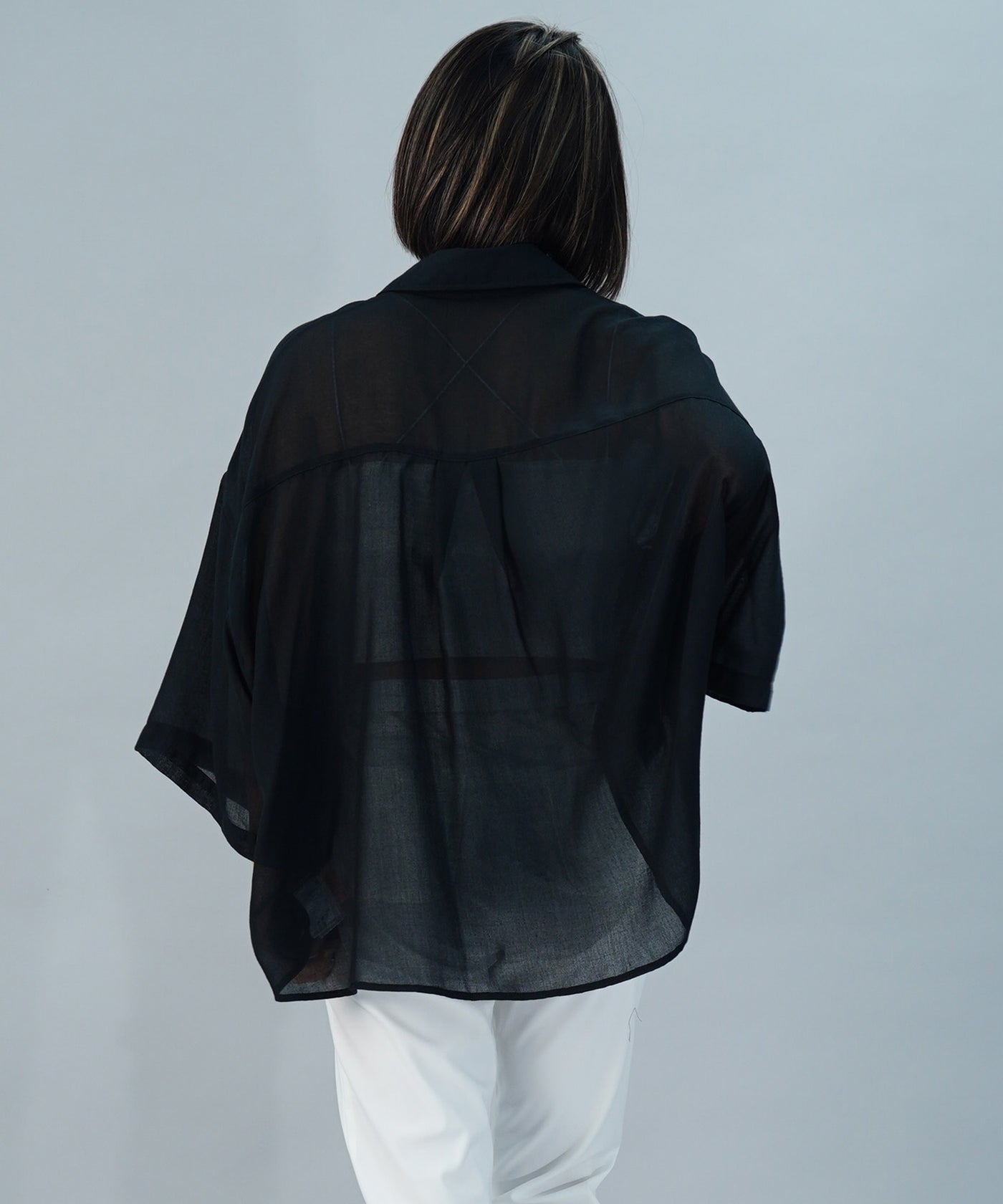 【ONLINE SHOP 限定価格】綿タッチポリエステルブラウス