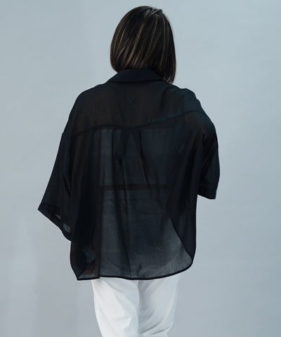 【ONLINE SHOP 限定価格】綿タッチポリエステルブラウス