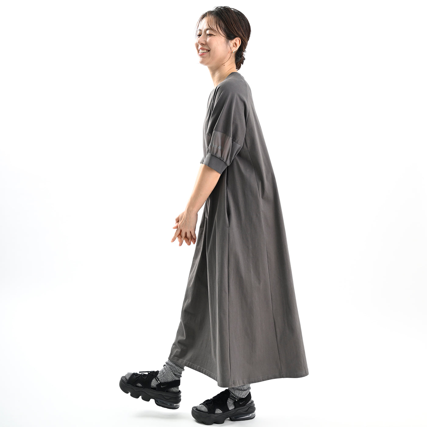 【新商品】シアードッキングカットソーワンピース