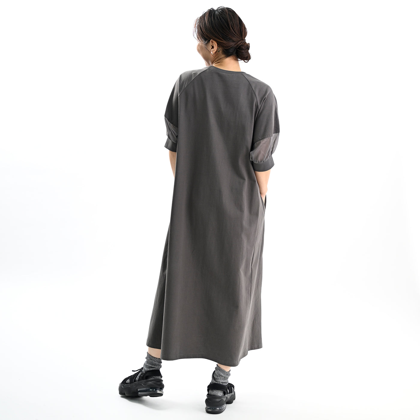 【新商品】シアードッキングカットソーワンピース