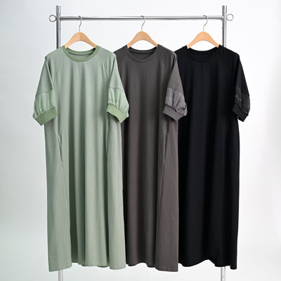 【新商品】シアードッキングカットソーワンピース
