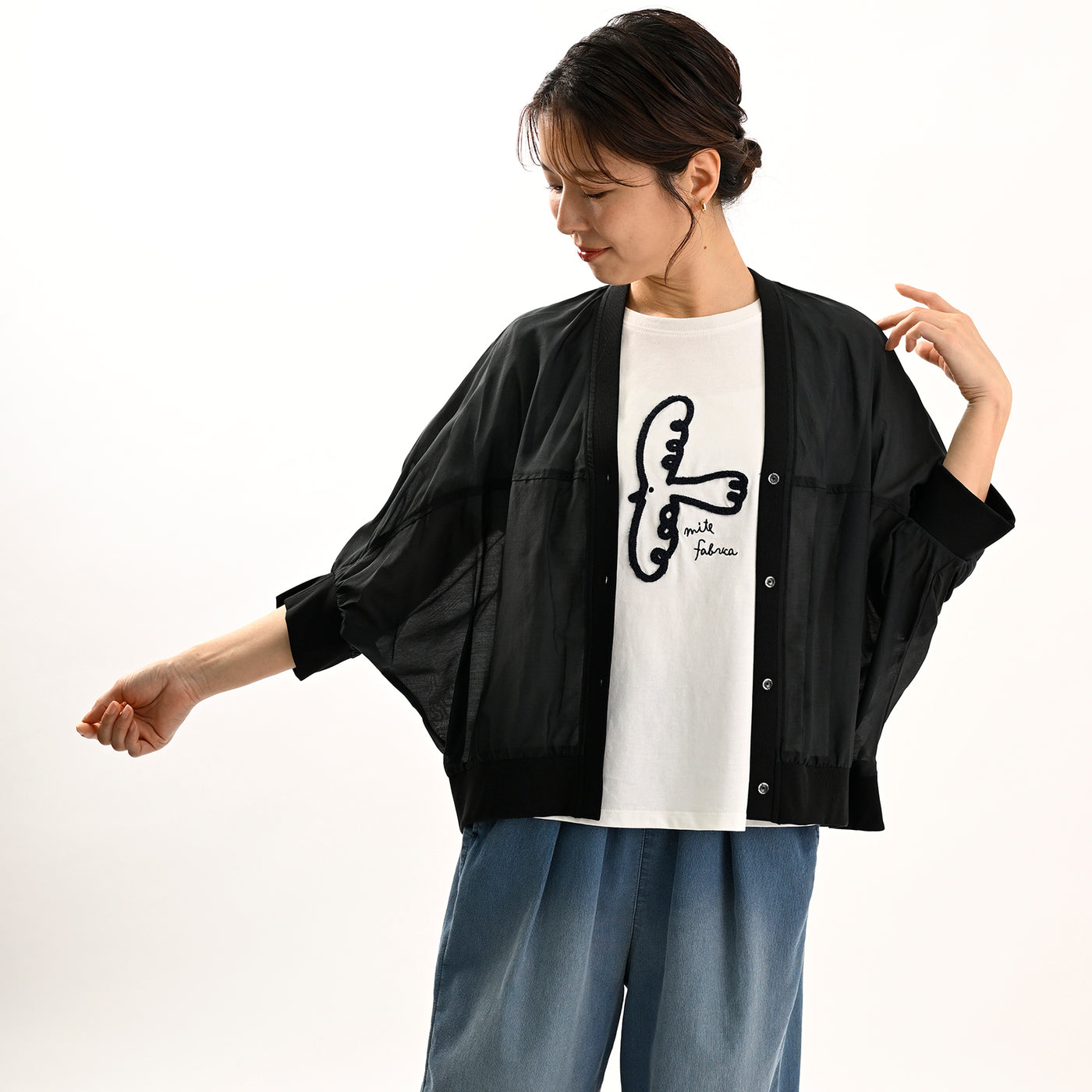 【新商品】コットンシルクシアーカーディガン