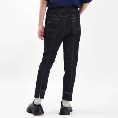 【新商品】【-3℃接触冷感】ストレッチ デニムスキニーパンツ