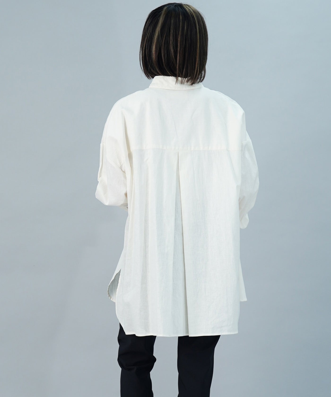 【ONLINE SHOP 限定価格】【セットアップ対応】コットンリネンクロスブラウス