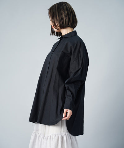 【ONLINE SHOP 限定価格】【セットアップ対応】コットンリネンクロスブラウス