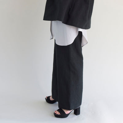【ONLINE SHOP 限定価格】【セットアップ対応】東炊きヨーロッパリネンコクーンパンツ